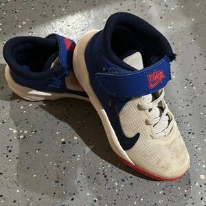 Nike Blue and White High-Top Sneakers